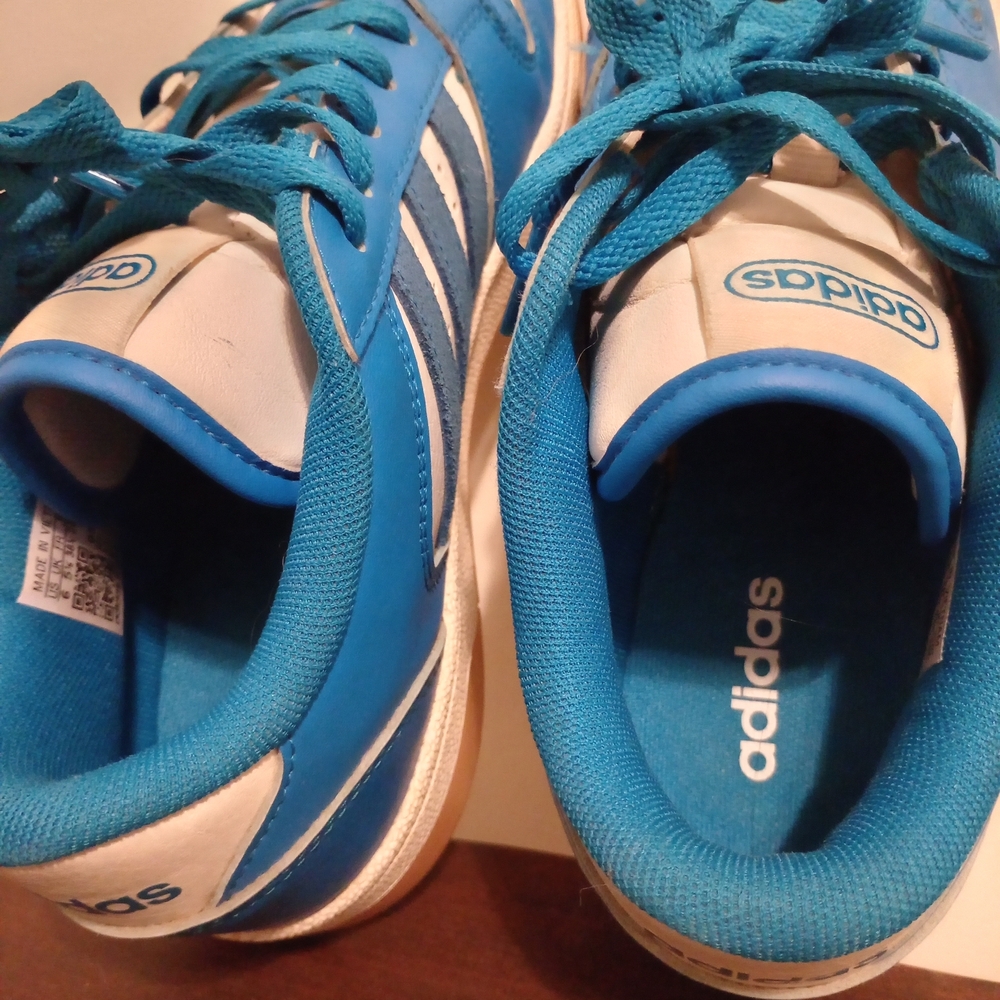 Adidas Blue and White Sneakers - Picture 11 of 12